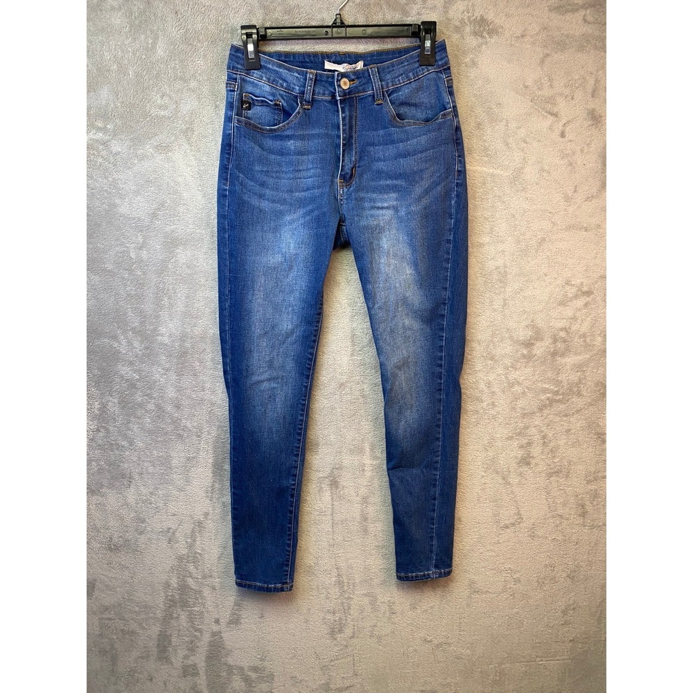KanCan High Rise Skinny Jeans Medium Wash Blue Denim Size 9 / 28 KC11214M